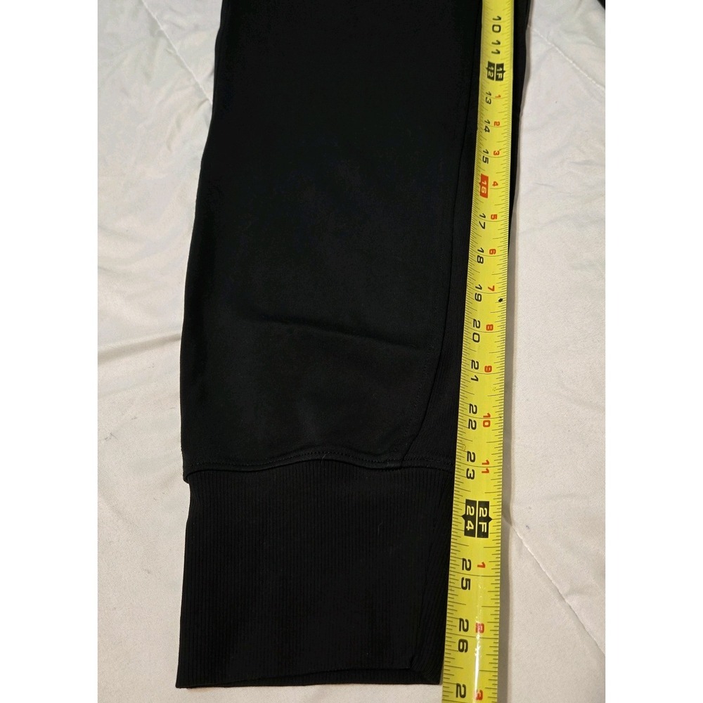 Athleta Venice Women's Jogger Back Zippers Hidden Pocket Black Size Medium - Picture 3 of 6